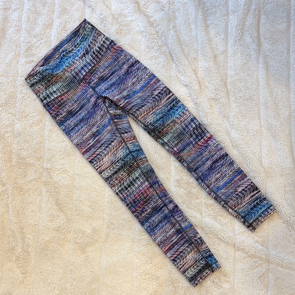 Lululemon Athletica Multicolor Leggings women’s size 4